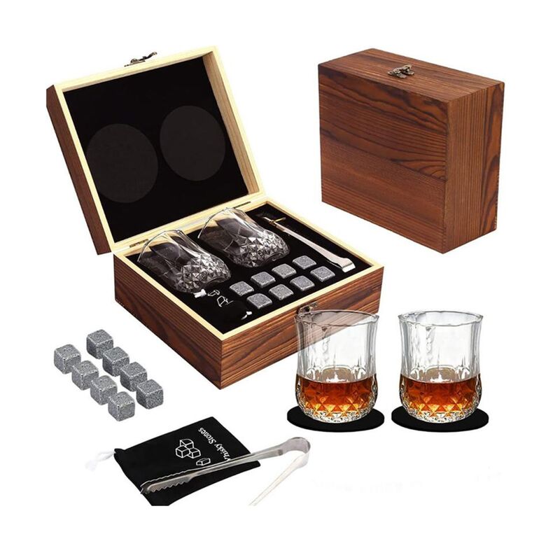 Келихи та каміння для віскі Set-B
