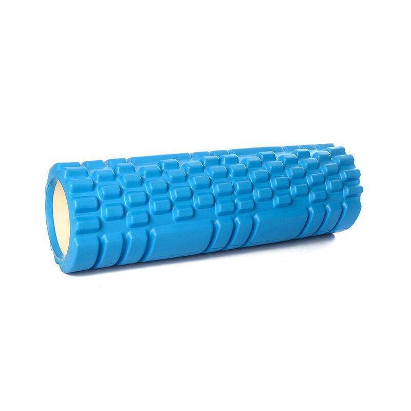 Валик для спини середньої жорсткості Yoga ball Голубий