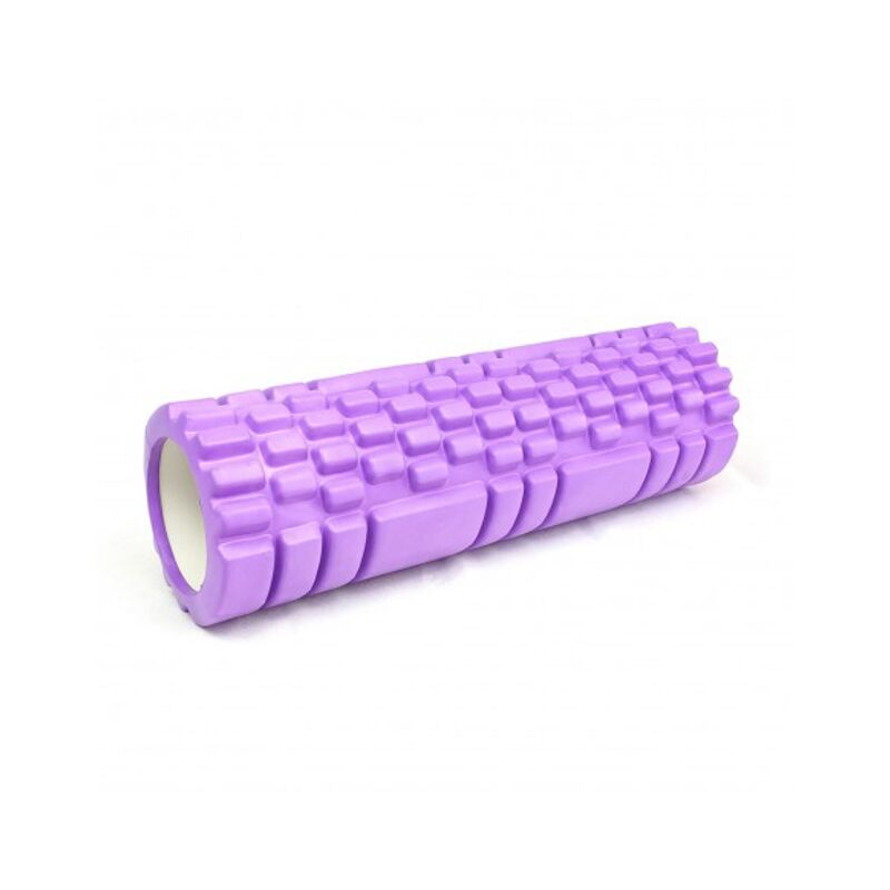 Валик для спини середньої жорсткості Yoga ball Фіолетовий