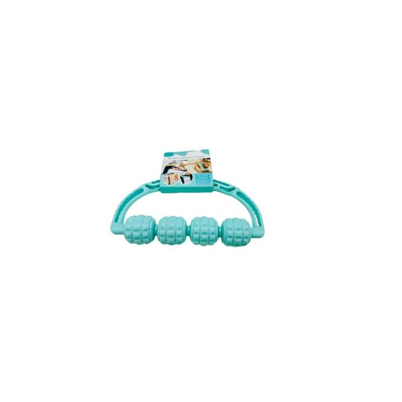 Роликовий масажер ручний Multifunctional massager Блакитний