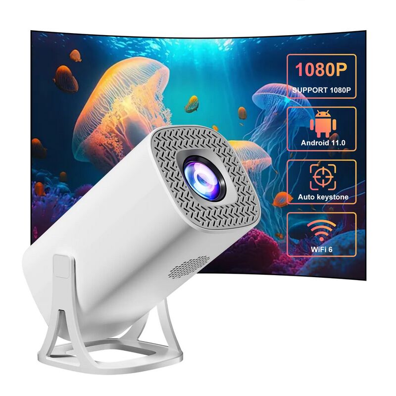 Проєктор для фільмів з 2 джойстиками Projector + 3D Game Білий