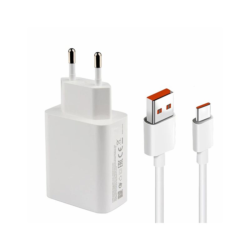 Комплект зарядки для телефона USB + Type-C
