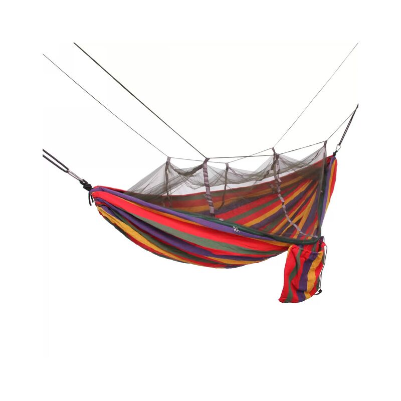 Туристичний гамак з москітною сіткою Travel hammock Різнокольоровий