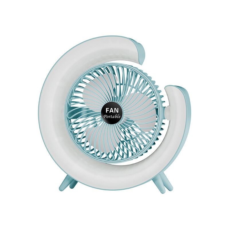 Настільний вентилятор з підсвіткою Desktop Fan