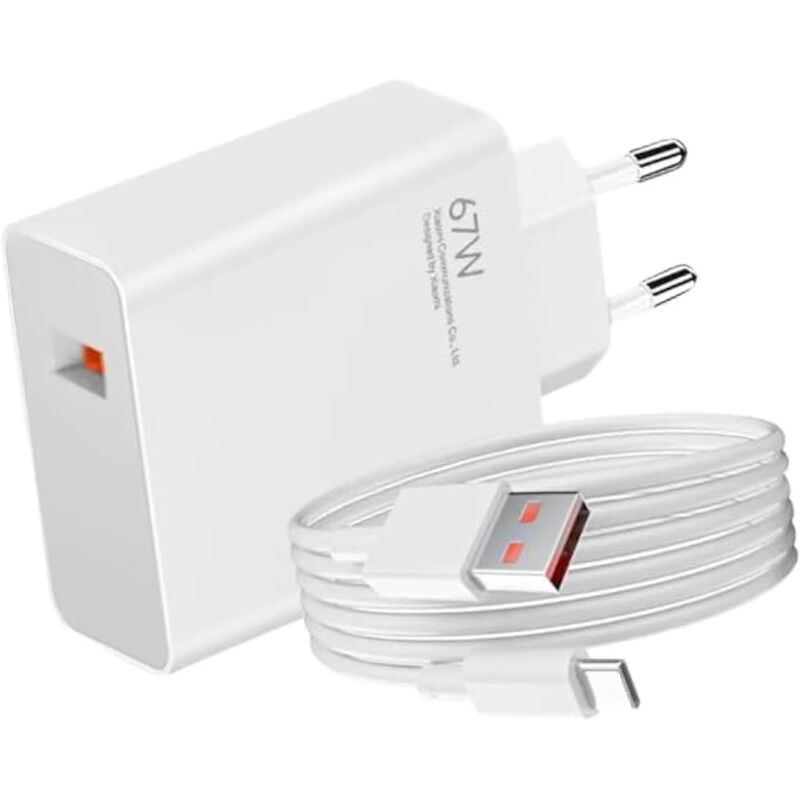 Комплект зарядки для телефона USB + Type-C