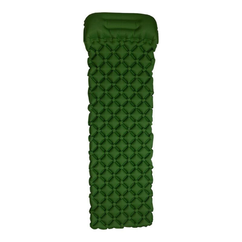 Кемпінговий килимок з подушкою Inflatable cushion AND 5367 Зелений