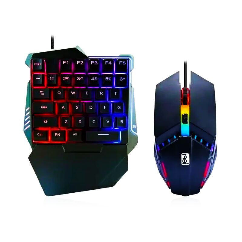 Комплект ґеймерський клавіатура/мишка One-Hand Game Keyboard&Mouse