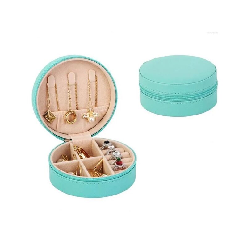 Органайзер для зберігання прикрас Jewelry box Бірюзовий