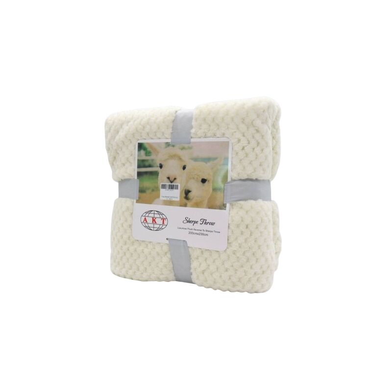 Покривало-Плед Топчик Blanket 200×230 Білий