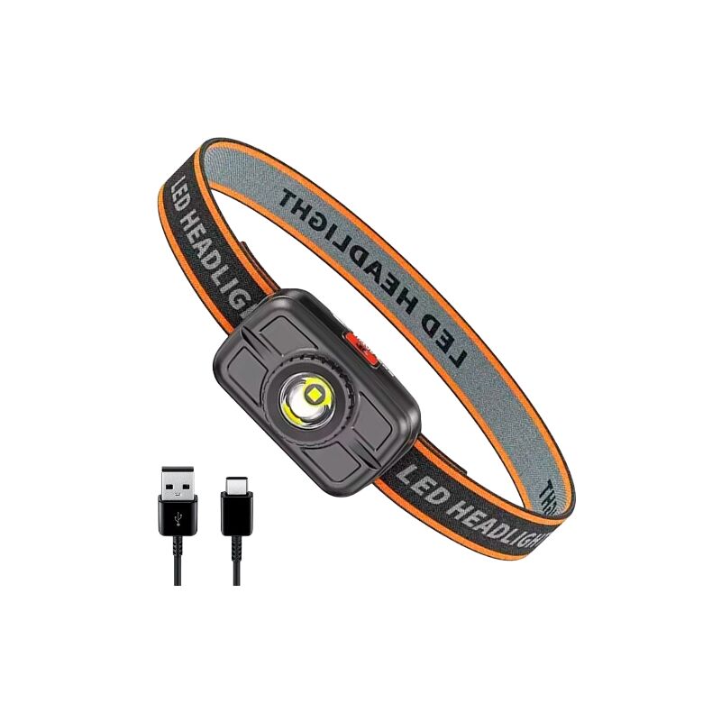 LED ліхтар налобний акумуляторний 1858 Led Headlamp