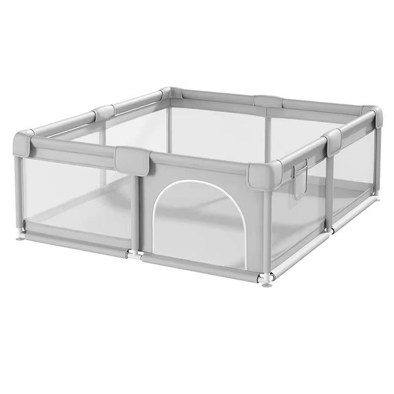 Дитячий манеж 120×120 см Сірий