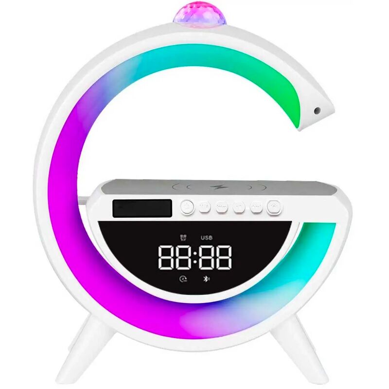 Смарт колонка Led Wireless Charging Speaker