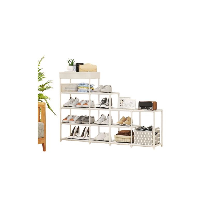 Підлогова полиця для взуття 4 рівні Simple Shoe Rack
