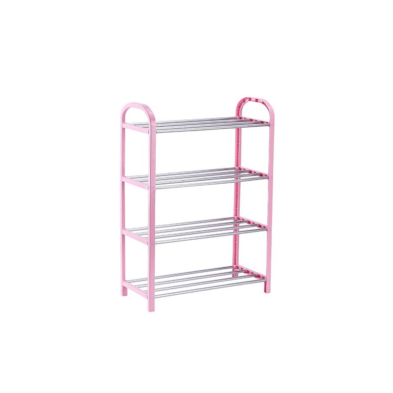 Полиця для взуття Shoe Rack 1458 Рожевий