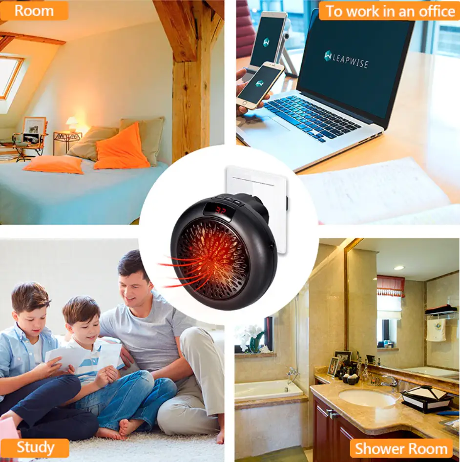ТЕХНІКА ТА ЕЛЕКТРОНІКА :: Обігрівачі :: Обігрівач в розетку Heater For ...